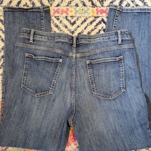 Simply Vera straight leg jeans medium wash